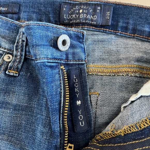 Lucky Brand Brooke Skinny Jeans Size 2/26 - Picture 6 of 9